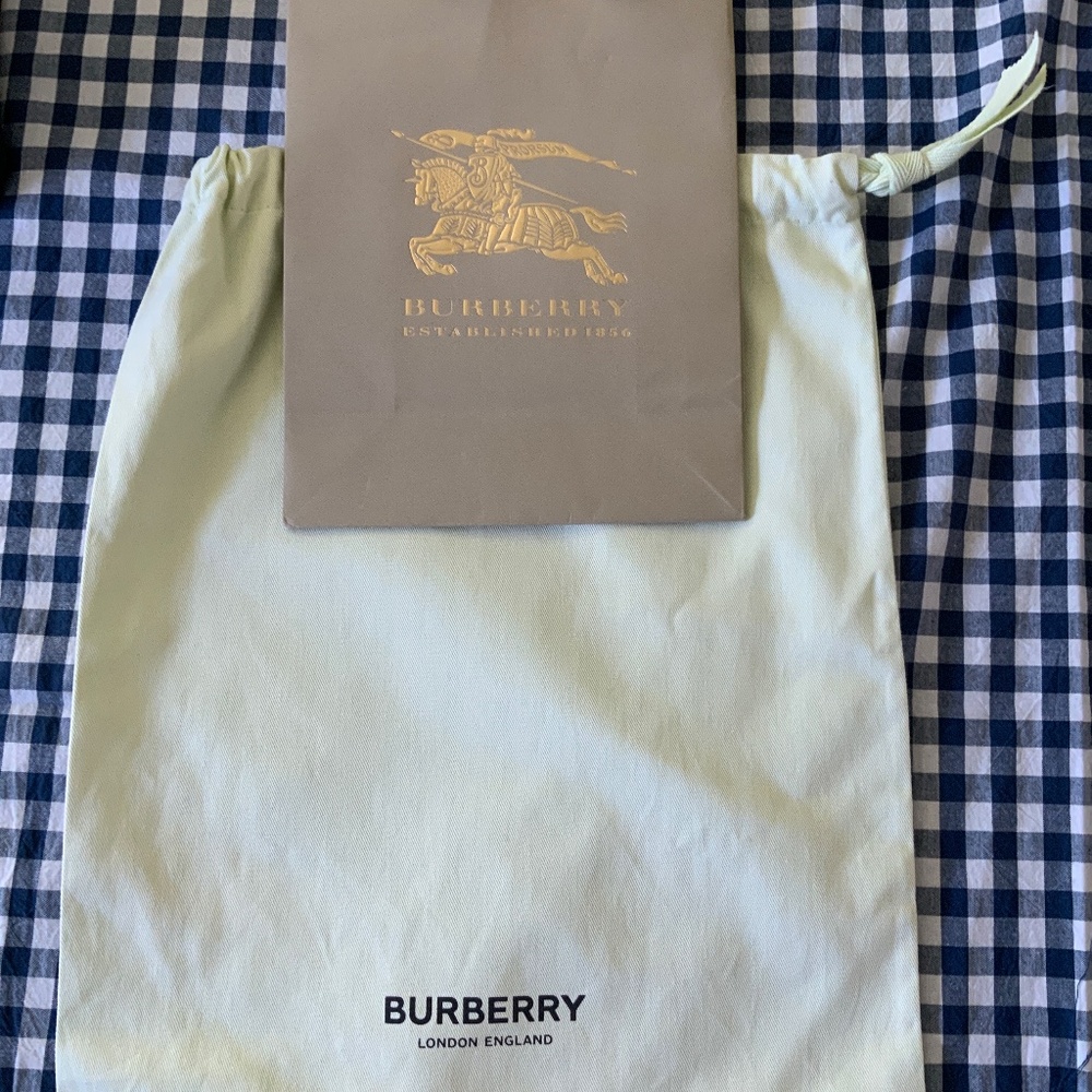 Burberry Dust Bag For Purse/Shoes Travel And Gift Bag